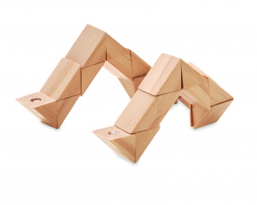 Logotrade promotional product picture of: Wooden puzzle/brain teaser