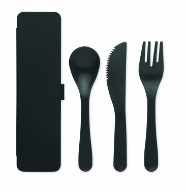 Logotrade promotional giveaways photo of: Cutlery set recycled PP