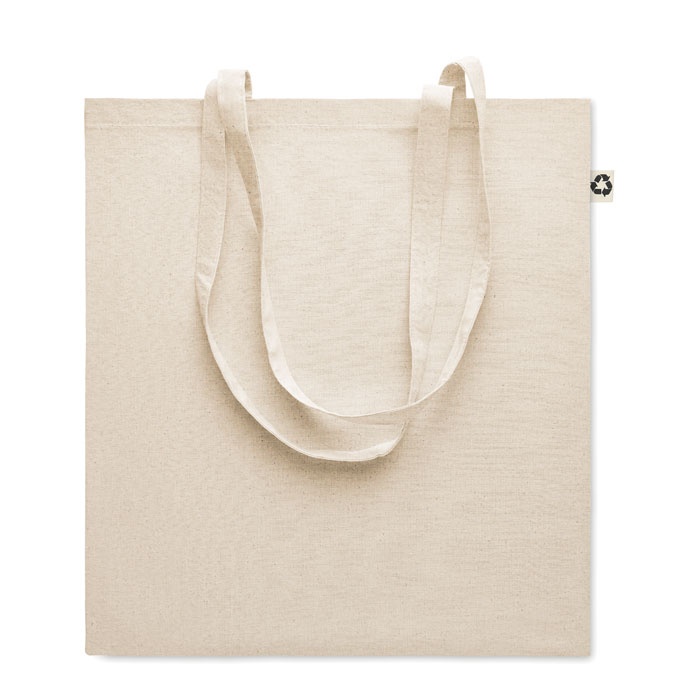 Logo trade promotional products picture of: Recycled cotton shopping bag