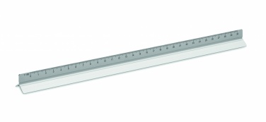 Logo trade promotional items picture of: 30cm Ruler in aluminium