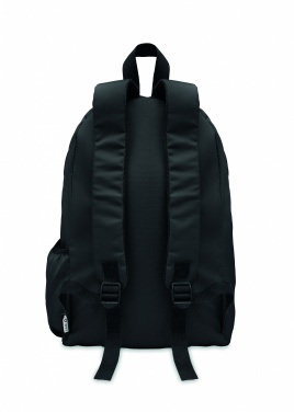 Logo trade promotional products image of: 600D RPET polyester backpack