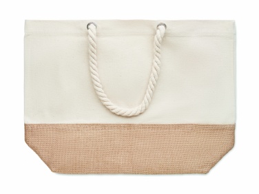 Logo trade promotional items picture of: Canvas beach bag 280 gr/m²