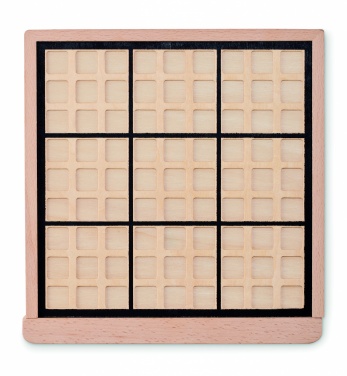 Logotrade promotional gift picture of: Wooden sudoku board game
