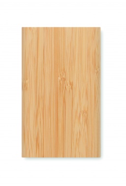 Logotrade business gifts photo of: 4000 mAh Bamboo power bank