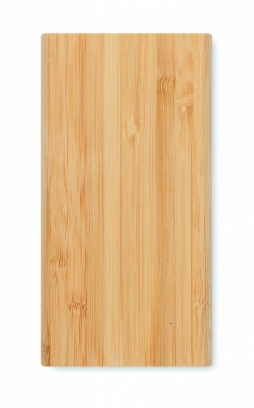 Logotrade promotional products photo of: 6000 mAh Bamboo power bank