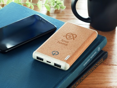 Logo trade promotional gifts picture of: Wireless 10000mAh PowerBank