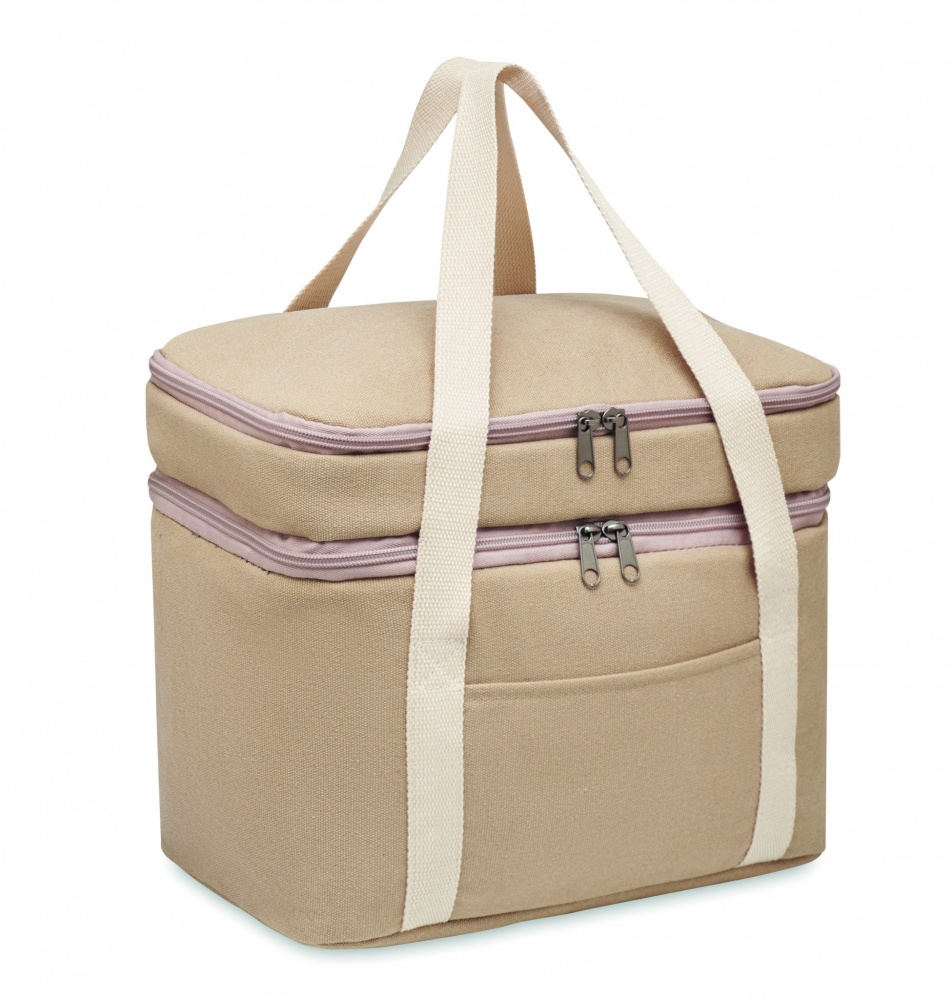 Logotrade promotional product image of: Cooler bag canvas 320 gr/m²