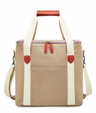 Logo trade promotional gifts picture of: Large cooler bag canvas 450gr/m