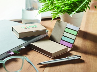 Logo trade promotional merchandise image of: Recycled memo pad set