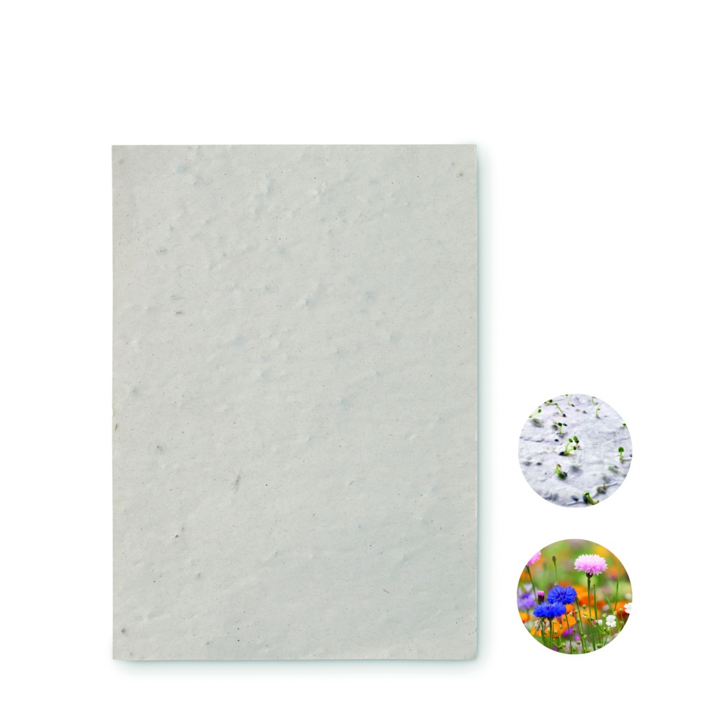 Logotrade promotional gift image of: A6 wildflower seed paper sheet