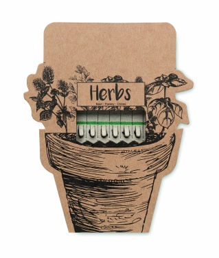 Logo trade corporate gift photo of: Herb seeds sticks