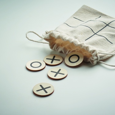 Logotrade advertising product picture of: Wooden tic tac toe