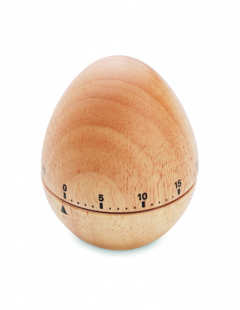 Logo trade promotional gifts image of: Pine wood egg timer