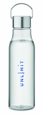Logo trade promotional merchandise photo of: RPET bottle with PP lid 600 ml
