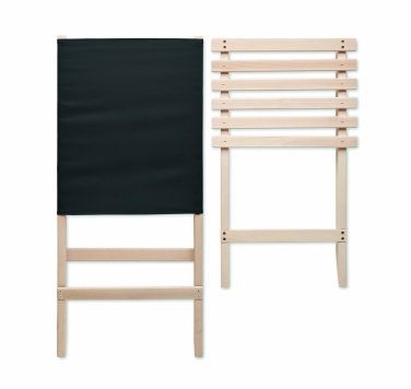 Logotrade promotional giveaway picture of: Foldable wooden beach chair