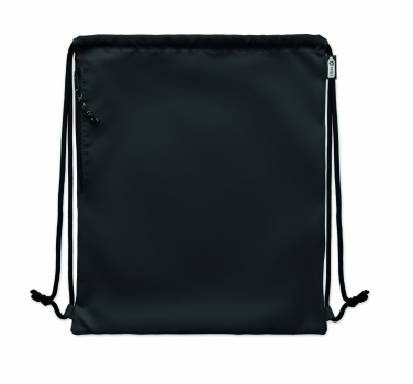 Logotrade promotional item image of: Large drawstring bag 300D RPET