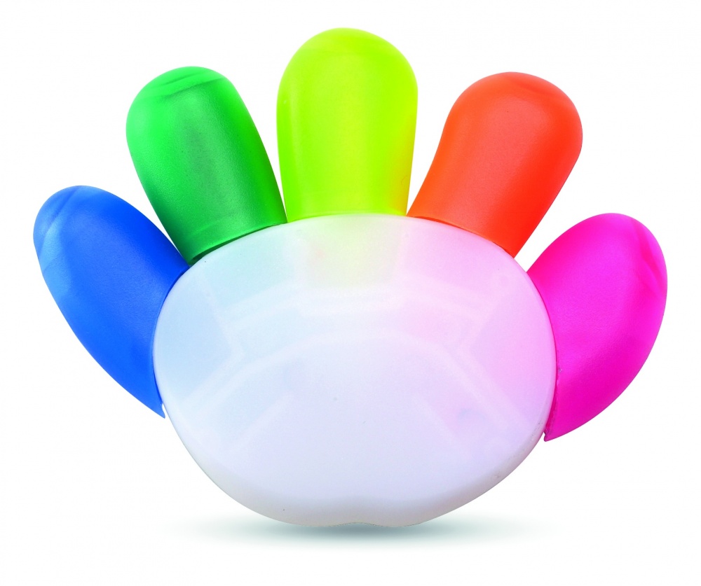 Logo trade corporate gifts picture of: 5 colour highlighter