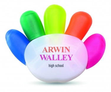 Logotrade corporate gift picture of: 5 colour highlighter