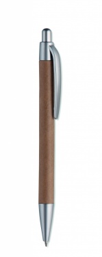 Logo trade promotional gift photo of: Carton barrel ball pen