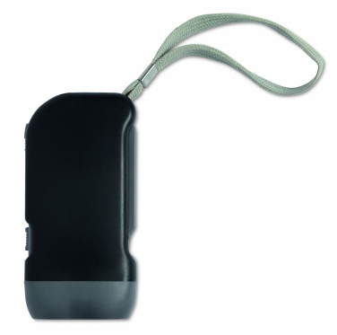 Logo trade promotional giveaways picture of: 2 LED dynamo torch