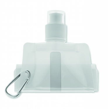 Logo trade business gifts image of: Foldable water bottle