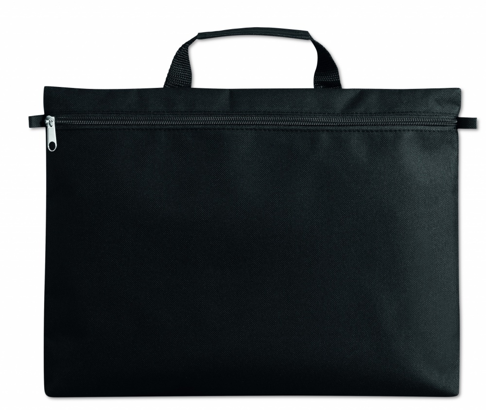 Logo trade promotional merchandise image of: 600D polyester document bag