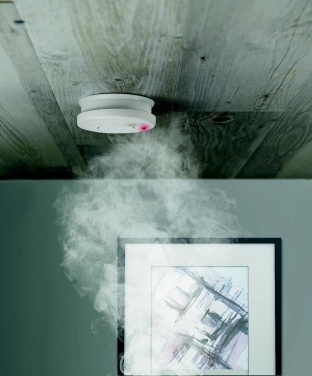 Logo trade business gifts image of: Smoke detector