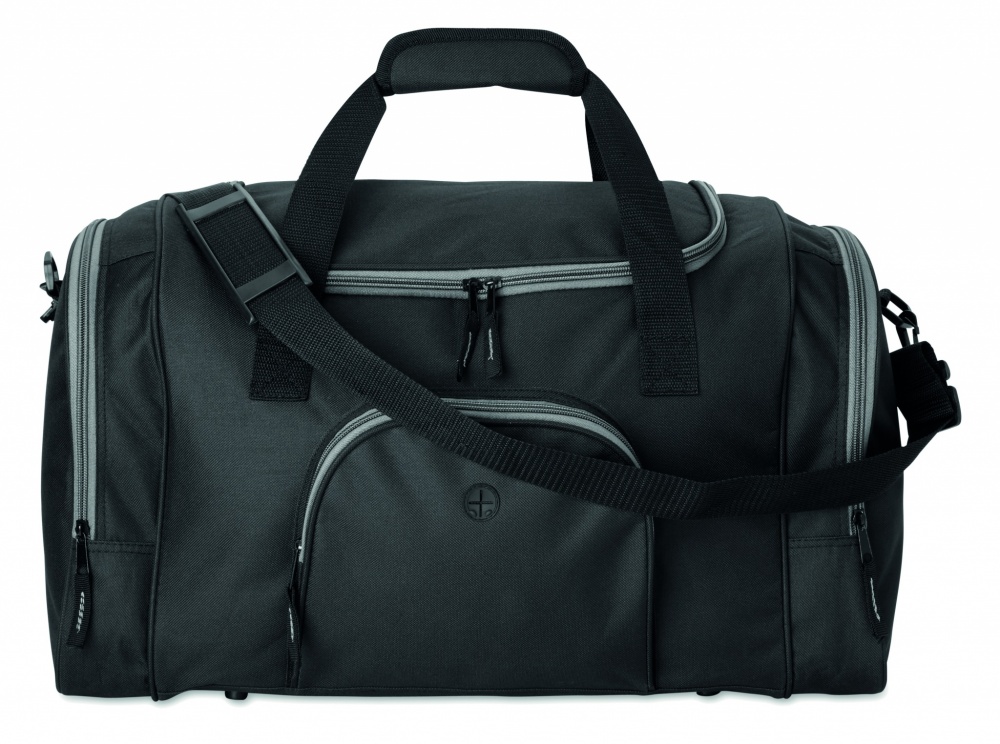 Logo trade promotional products image of: Sports bag in 600D