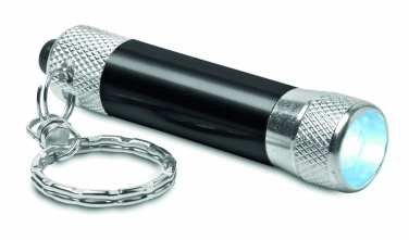 Logotrade promotional product picture of: Aluminium torch with key ring