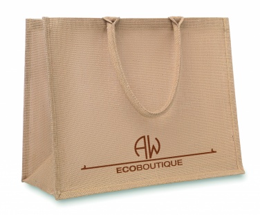Logo trade promotional giveaway photo of: Jute shopping bag