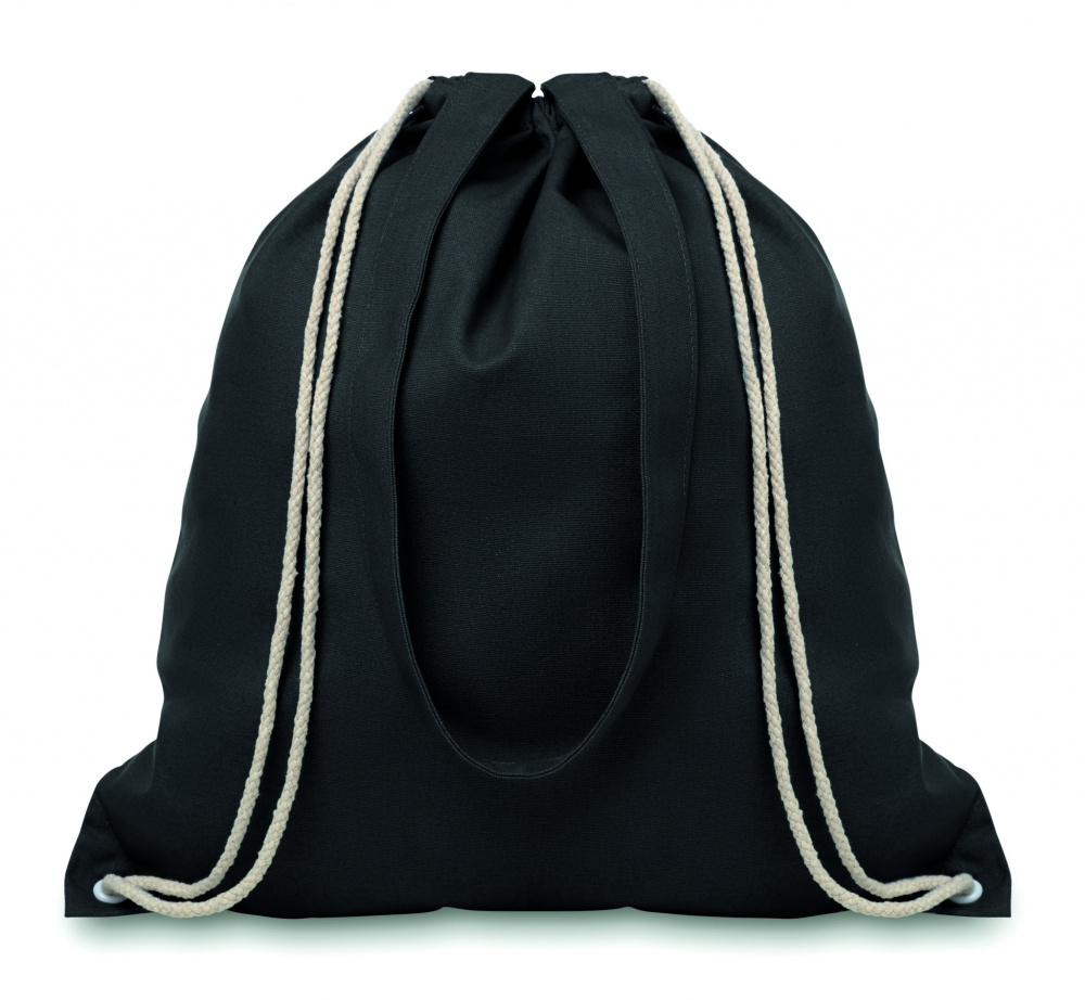 Logotrade promotional item image of: 220gr/m² canvas 2 function bag