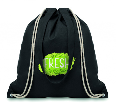 Logotrade promotional gift picture of: 220gr/m² canvas 2 function bag