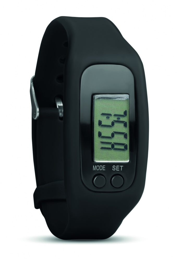Logotrade promotional product picture of: Pedometer bracelet FIT SET