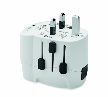Logo trade corporate gifts picture of: PRO Light 2x USB. 3-pole