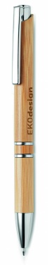 Logotrade promotional gift image of: Bamboo automatic ball pen