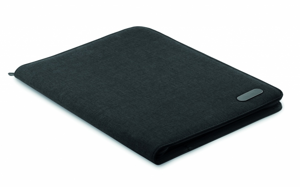 Logo trade promotional items picture of: A4 conference folder zipped