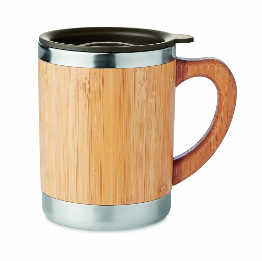 Logo trade promotional products image of: Double wall mug 300ml