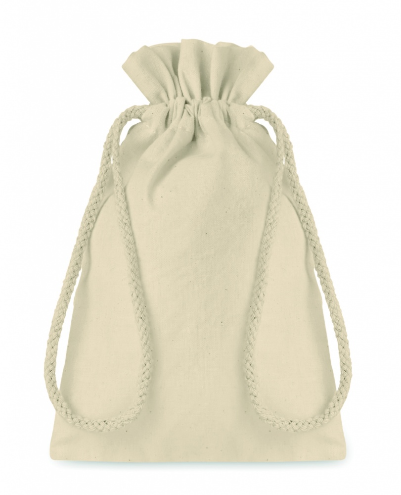 Logotrade promotional merchandise photo of: Small Cotton draw cord bag