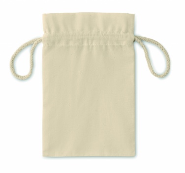 Logotrade business gifts photo of: Small Cotton draw cord bag