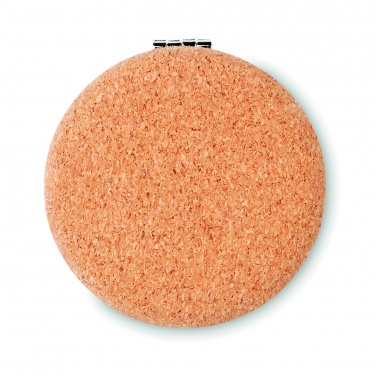 Logotrade advertising products photo of: Pocket mirror with cork cover