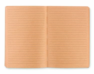 Logo trade promotional products picture of: A5 cork notebook 96 lined