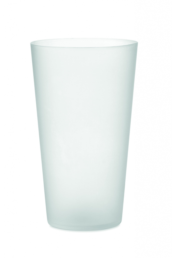 Logo trade promotional products image of: Reusable event cup 500ml