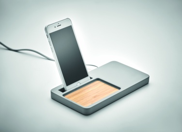 Logo trade promotional giveaway photo of: Wireless charging organizer10W