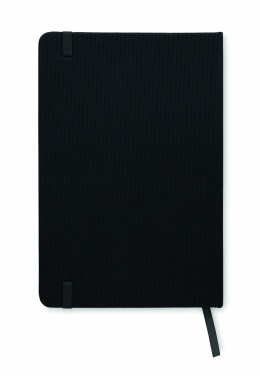 Logotrade promotional gift picture of: A5 RPET notebook 80 lined