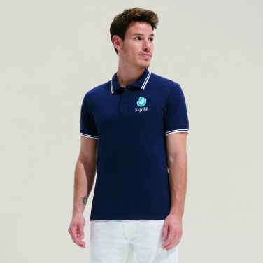 Logo trade corporate gift photo of: PASADENA men polo 200g