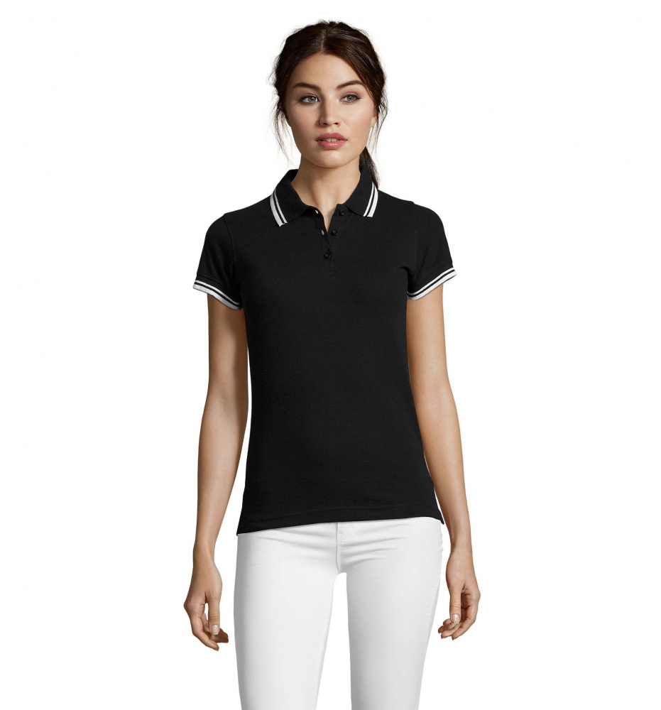 Logo trade promotional products picture of: PASADENA women polo 200g