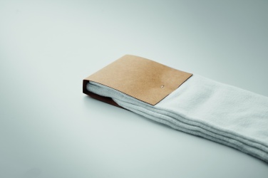 Logotrade promotional giveaway image of: Pair of socks in gift box L