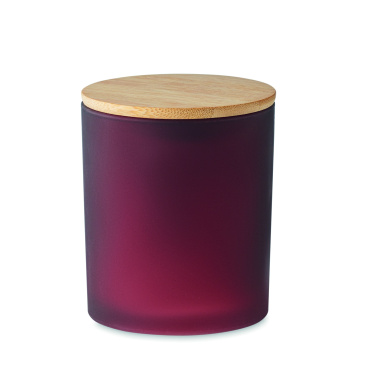 Logotrade promotional giveaways photo of: Plant based wax candle 200 gr