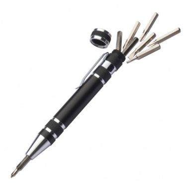 Logo trade promotional merchandise image of: Meta screwdriver set CORLEONE