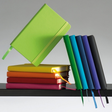 Logo trade promotional products image of: A6 note book LUBECK